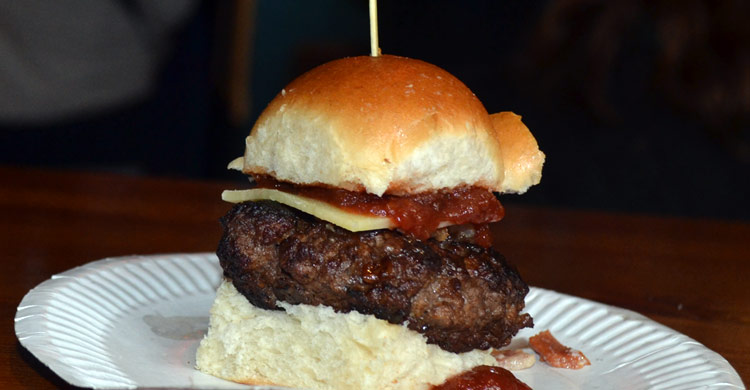 4oz Gourmet Burger at Paul Geaney's Bar & Restaurant Dingle Wild Atlantic Way