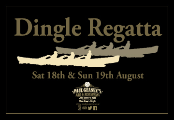 Dingle Regatta Ad Paul Geaney's Bar & Restaurant Dingle Wild Atlantic Way